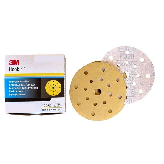 Immagine di 3M DISCHI GOLD 255 D.150 P400 15F   100PZ
